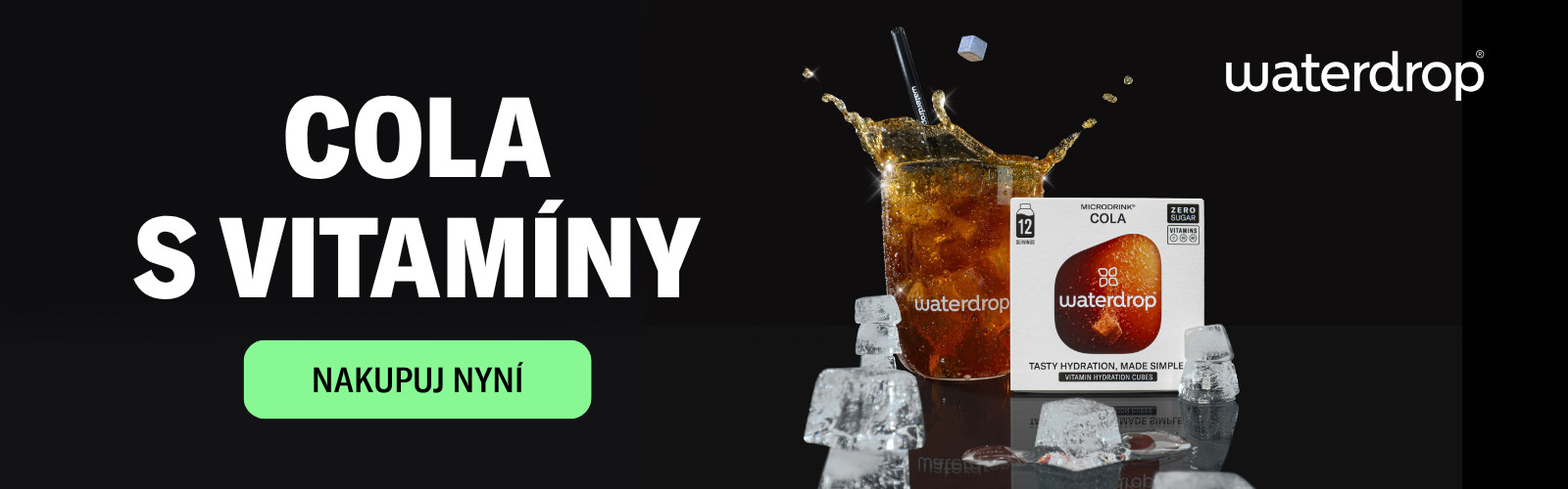 Waterdrop Cola