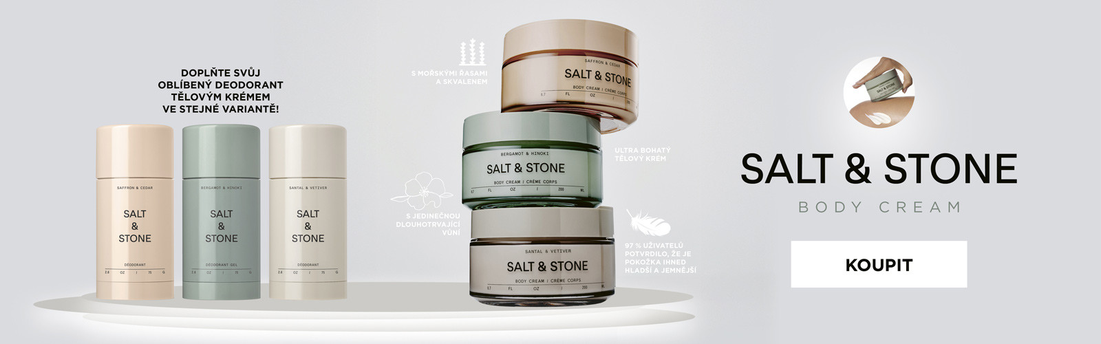 Salt and Stone novinka 26 Body cream 
