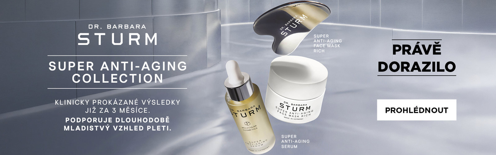 Dr. Barbara Sturm - Právě dorazilo (SAA Serum & Face Mask)
