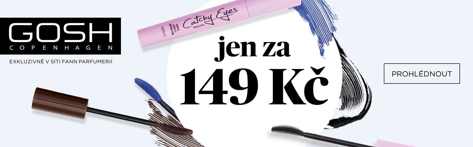 Gosh řasenky za 149 Kč r. 2024