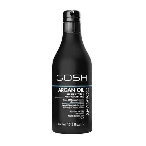 Levně GOSH COPENHAGEN Argan Oil Shampoo jemný mycí šampon 450ml