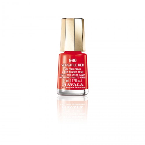 Levně Mavala Dash & Splash Colors lak na nehty - 986 Versatile Red minicolor 5 ml