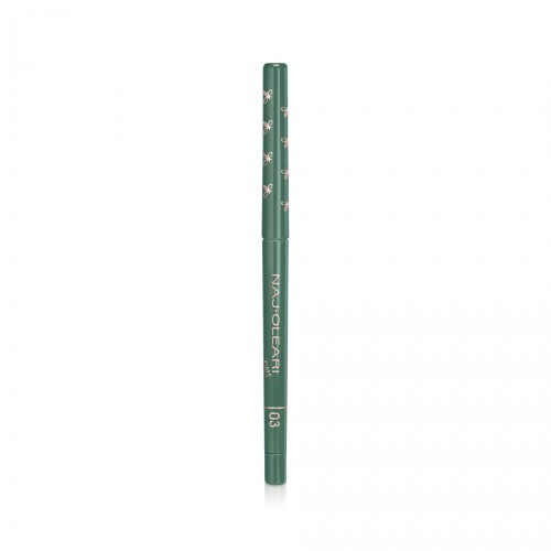 Levně Naj-Oleari Irresistible Eyeliner & Kajal kajalová tužka a oční linky 2v1 - 03 pearly forest green 0,35g