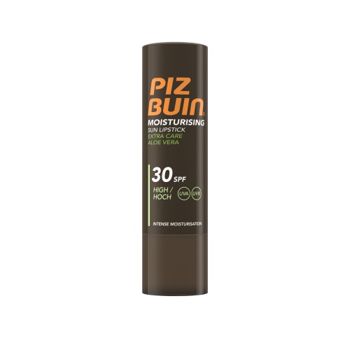 Piz Buin Moisturising Sun Lipstick Extra Care Aloe Vera SPF 30 balzám na rty 4,9 g