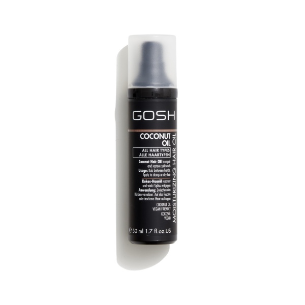 Levně GOSH COPENHAGEN Coconut Oil Moisturizing Hair Oil zvláčňující olej s kokosovým olejem 50 ml