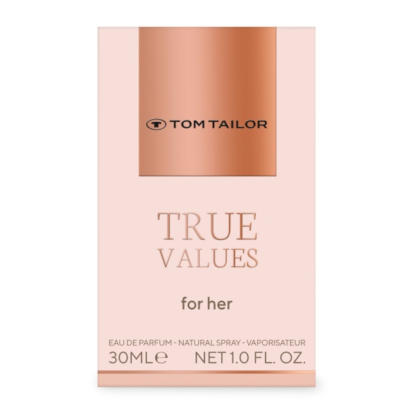 Tom Tailor True Values for 30 parfumerie ml parfémová - voda Her FAnn