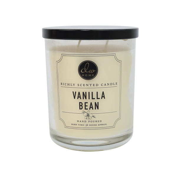 Levně DW Home Vanilla Bean, 15oz vonná svíčka ve skle – Lahodná vanilka 425,53 g