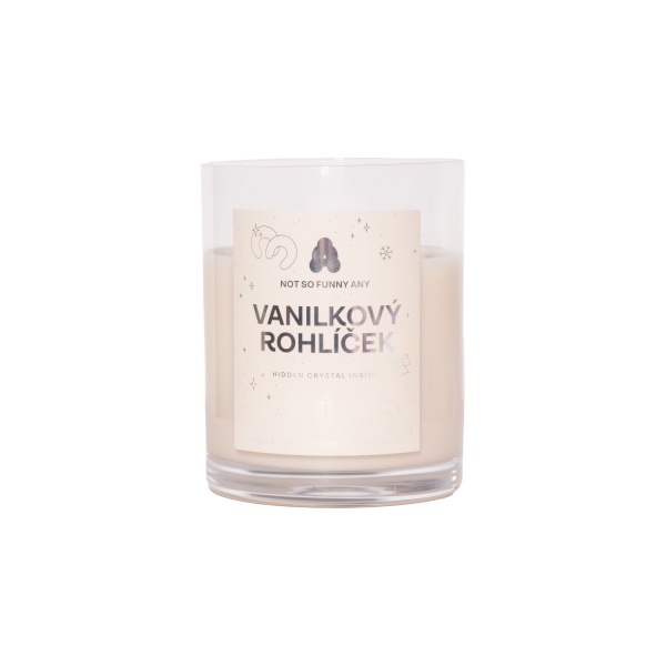 NOT SO FUNNY ANY Soy Candle - Vanilkový rohlíček sójová svíčka 220 g