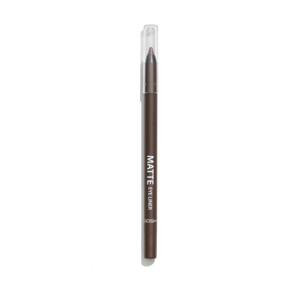 Levně GOSH COPENHAGEN Matte Eye Liner matná tužka na oči - 014 Chocolate Brown 014