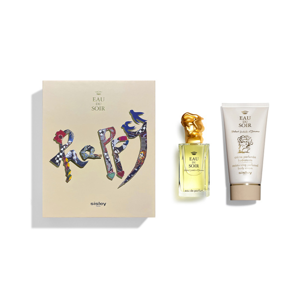 Levně Sisley Eau du Soir Gift Large Set dárkový set (Eau du Soir Eau de Parfum 100 ml a Moisturizing Perfumed Body Cream 150 ml)