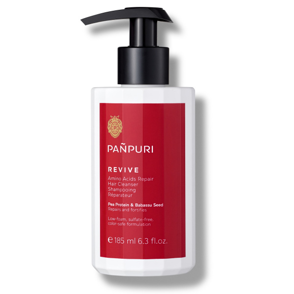 Levně PAÑPURI REVIVE Amino Acids Repair Hair Cleanser šampon pro suché a barvené vlasy 185 ml