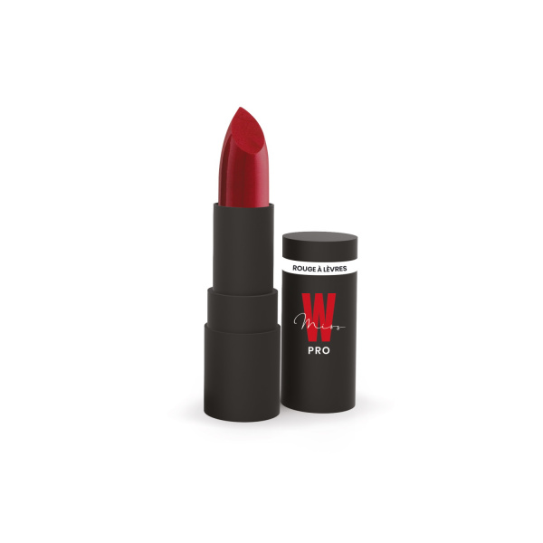 Levně MISS W PRO Lipstick rtěnka - True red 3,5 g