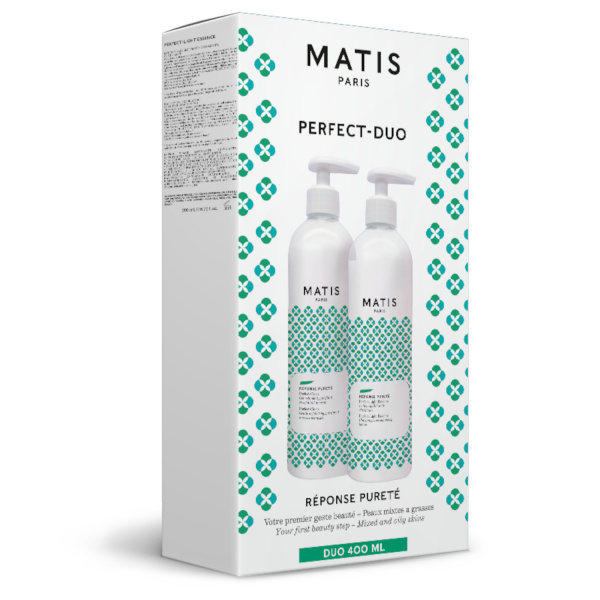 Levně Matis Paris Perfect DUO odličovací DUO set pro mastnou pleť 2x400 ml