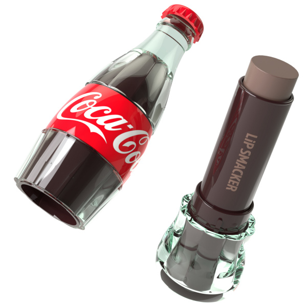 Lip Smacker Coca-Cola Classic Contour Lip Balm balzám na rty 4 g