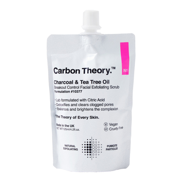 Levně Carbon Theory Facial Exfoliating Scrub peeling 125 ml