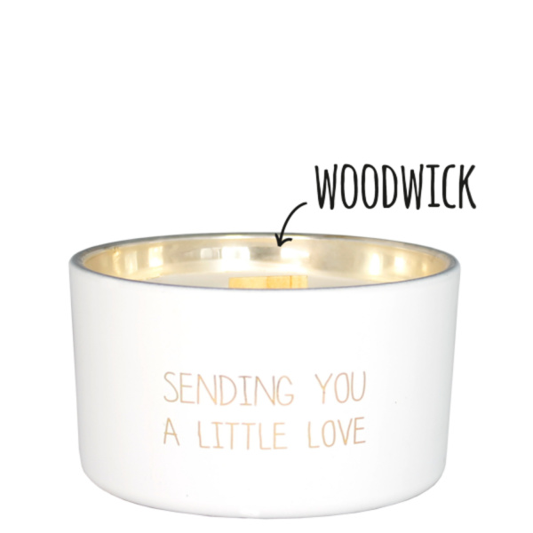My Flame Lifestyle My Flame Candles – Sending You a Little Love - fresh cotton originální vonná svíčka ze sójového vosku 100 g