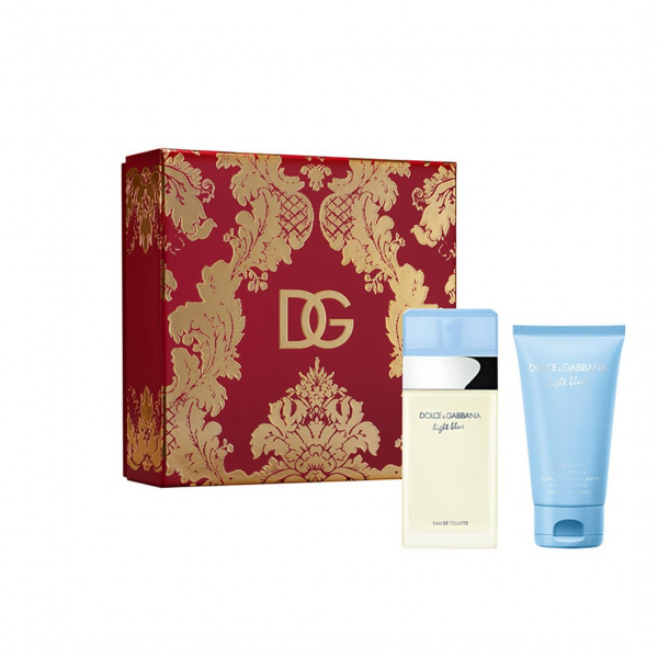 Dolce Gabbana Light Blue SET darkovy set EDT 50 ml t lovy krem 50 ml FAnn parfumerie