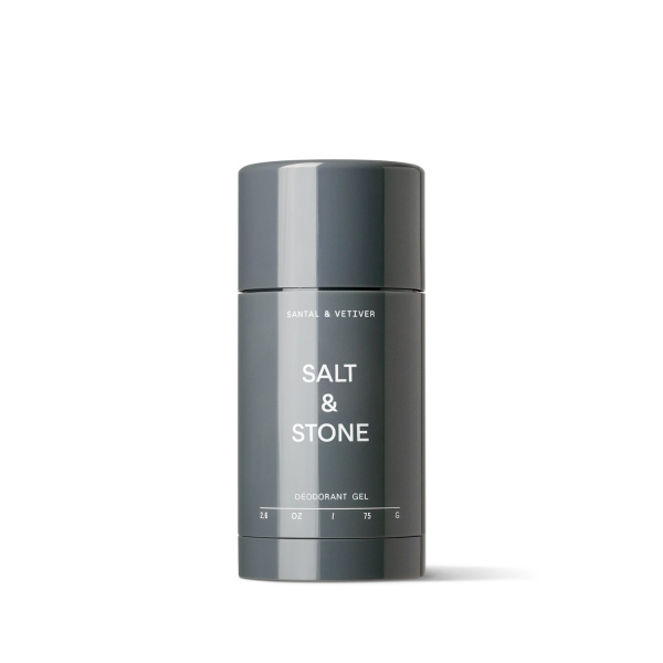 Salt & Stone Natural Deodorant Gel Sensitive Skin Santal & Vetiver přírodní gelový deodorant pro citlivou pokožku 75 g