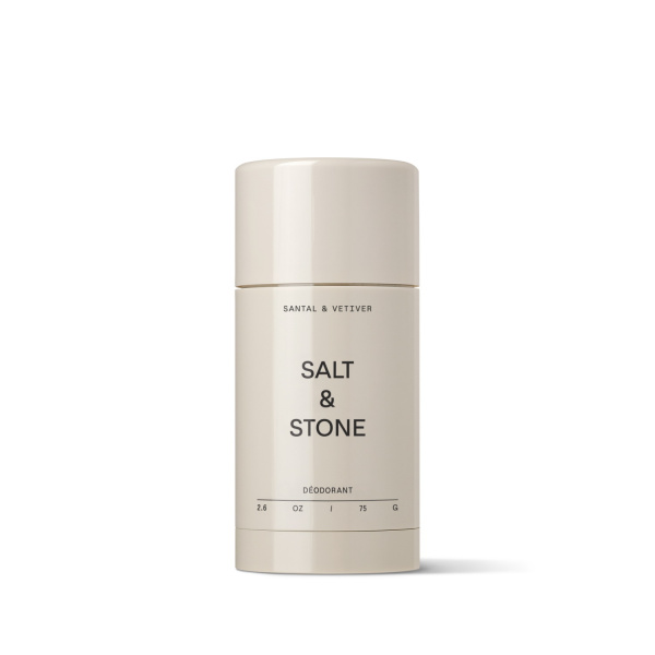 Salt & Stone Natural Deodorant Extra Strength Santal & Vetiver přírodní deodorant s extra účinkem 75 g