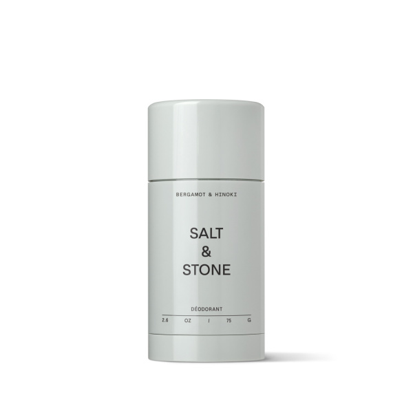 Salt & Stone Natural Deodorant Extra Strength Bergamot & Hinoki přírodní deodorant s extra účinkem 75 g
