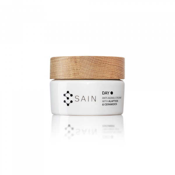 Levně SAIN SAIN® Omlazující denní krém s alaptidem & ceramidy prémiový denní krém 50 ml