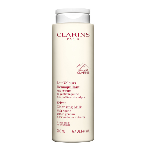 Clarins VELVET CLEANSING MILK  odličovací mléko 200 ml