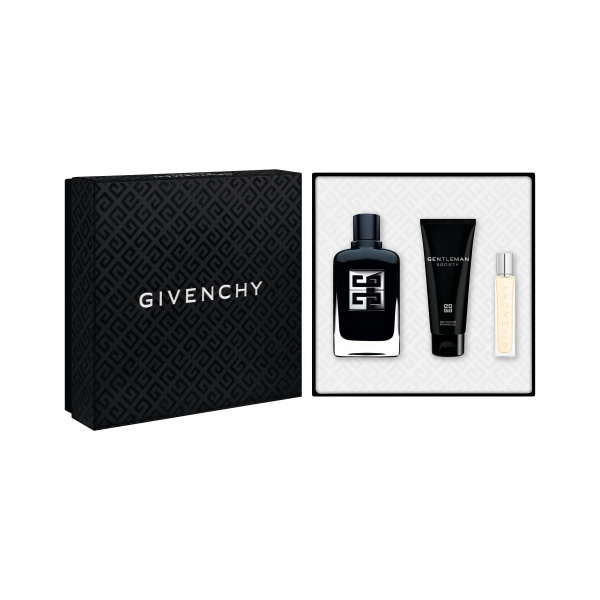 Givenchy FATHER´S DAY GENTLEMAN SOCIETY dárková kazeta - (EDP 100 ml + sprchový gel 75 ml + travel spray 12,5 ml)