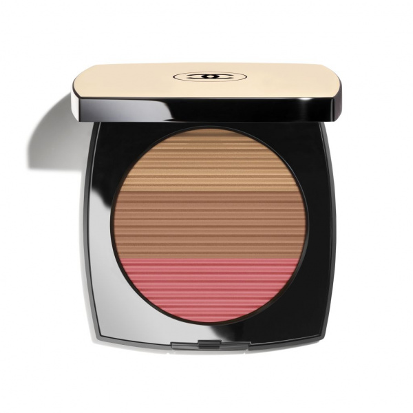 CHANEL LES BEIGES HEALTHY GLOW SUN-KISSED POWDER ROZJASŇUJÍCÍ PUDR PRO ZDRAVĚJŠÍ VZHLED - MEDIUM ROSE GOLD 15G 15 G