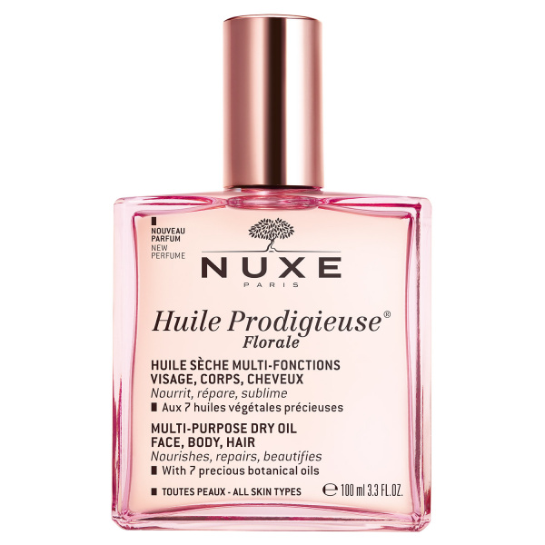 Nuxe Huile Podigieuse® Floral Multifunkční suchý olej s vůní květin multifunkční suchý olej na pleť, tělo a vlasy 100 ml