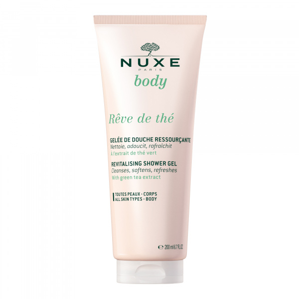 Nuxe Rêve de Thé Revitalizujíc revitalizující sprchový gel na tělo 200 ml