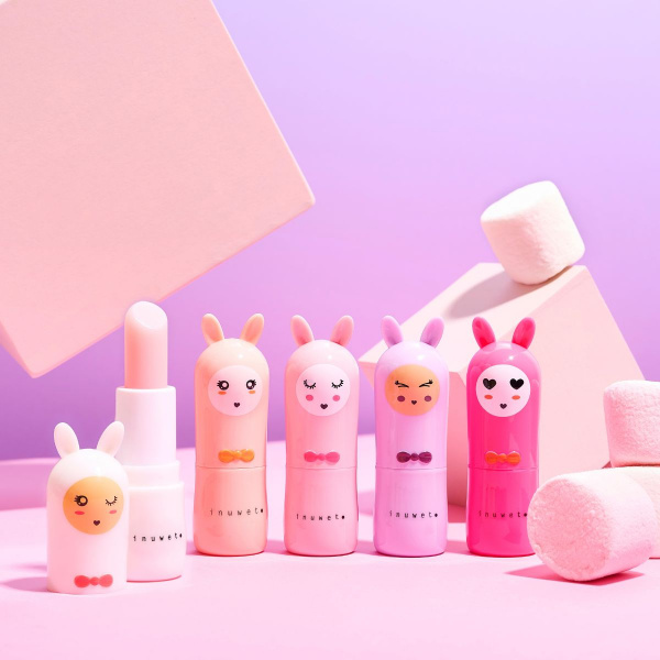Inuwet Lip Balm Marshmallow - Mauve - fotografie 3