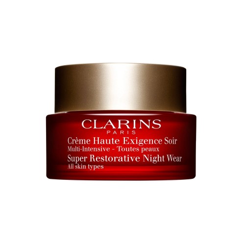 Clarins Super Restorative Night Wear All Skin Types noční krém 50 ml