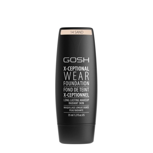 GOSH COPENHAGEN X-ceptional Wear Make-up tekutý make-up - 14 Sand 35 ml