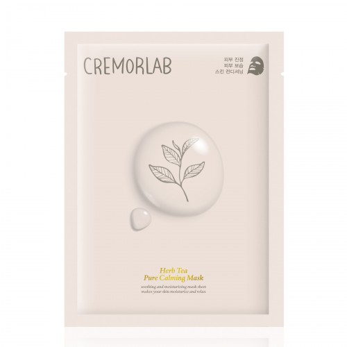 Cremorlab Herb Tea Pure Calming Mask zklidňující maska s bylinkovým čajem 1 ks
