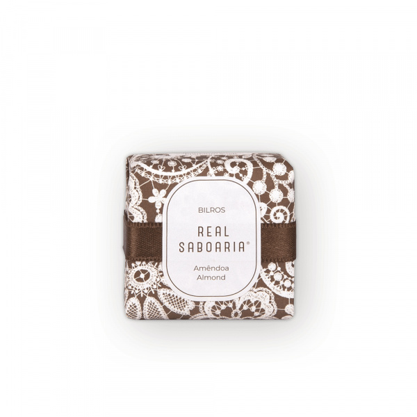 Levně Real Saboaria Bilros Soap - Almond luxusní mýdlo s vůní mandle 50 g